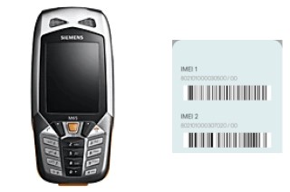 Cómo ver el código IMEI en Siemens M65