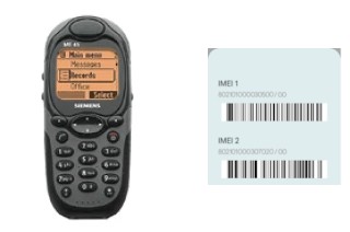 Cómo ver el código IMEI en ME45