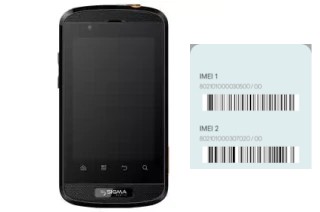 Cómo ver el código IMEI en Sigma mobile X-treme PQ11