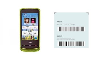 Cómo ver el código IMEI en N-78