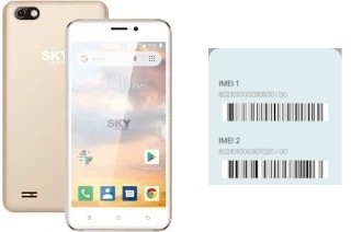 Cómo ver el código IMEI en Elite B5