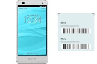 Cómo ver el código IMEI en Softbank 202K
