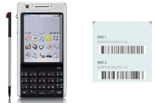 Cómo ver el código IMEI en Sony Ericsson P1