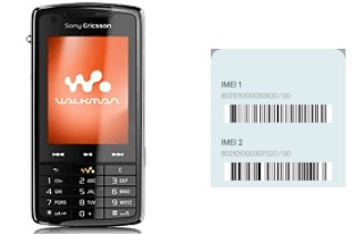 Cómo ver el código IMEI en W960