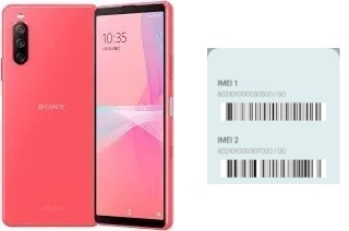 Cómo ver el código IMEI en Xperia 10 III Lite