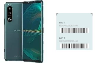 Cómo ver el código IMEI en Xperia 5 III