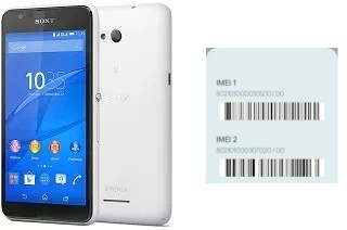 Cómo ver el código IMEI en Xperia E4g Dual