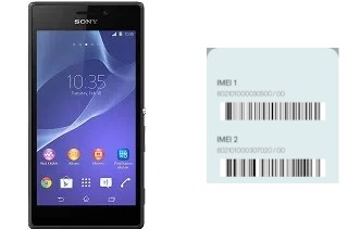 Cómo ver el código IMEI en Xperia M2