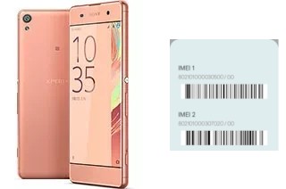 Cómo ver el código IMEI en Xperia XA Dual