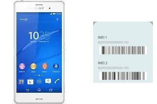 Cómo ver el código IMEI en Xperia Z3