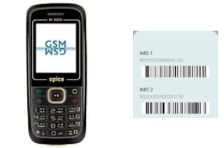 Cómo ver el código IMEI en M-5055