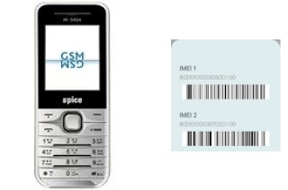 Cómo ver el código IMEI en M-5454