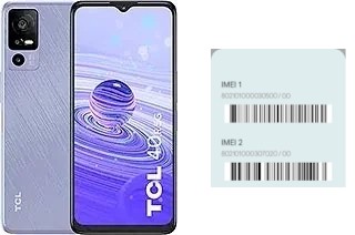 Cómo ver el código IMEI en TCL 40R