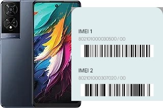 Cómo ver el código IMEI en 50 XE NxtPaper