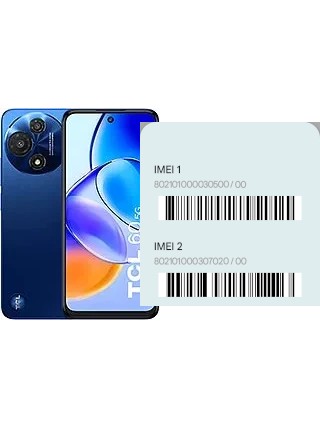 Cómo ver el código IMEI en TCL 60