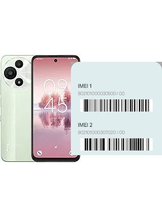 Cómo ver el código IMEI en 60 SE NxtPaper