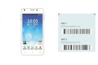 Cómo ver el código IMEI en Techsmart 502