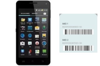 Cómo ver el código IMEI en Q545