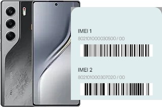 Cómo ver el código IMEI en Camon 40