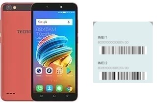 Cómo ver el código IMEI en Pop 1
