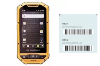 Cómo ver el código IMEI en Titan 5R