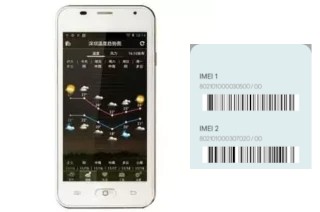 Cómo ver el código IMEI en Tooky T86