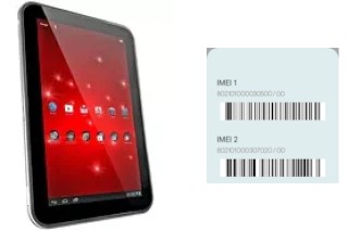 Cómo ver el código IMEI en Excite 10 AT305