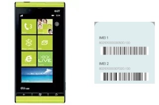 Cómo ver el código IMEI en Windows Phone IS12T