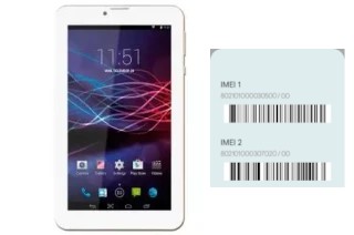 Cómo ver el código IMEI en T7 Thin