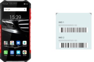 Cómo ver el código IMEI en Armor 6E