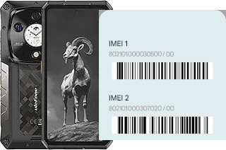 Cómo ver el código IMEI en Armor 28 Pro