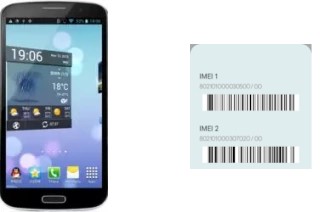 Cómo ver el código IMEI en U650+
