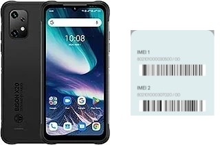 Cómo ver el código IMEI en Bison X20