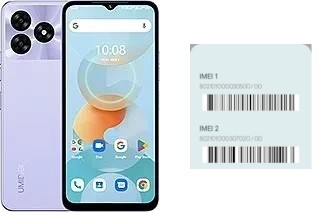 Cómo ver el código IMEI en Umidigi G5A