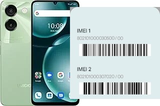 Cómo ver el código IMEI en Umidigi G9A
