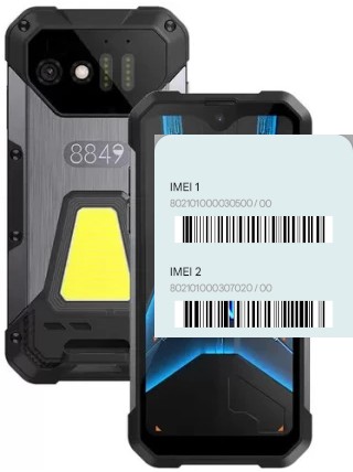 Cómo ver el código IMEI en 8849 Tank Mini 1