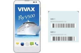 Cómo ver el código IMEI en Smart Fly V500