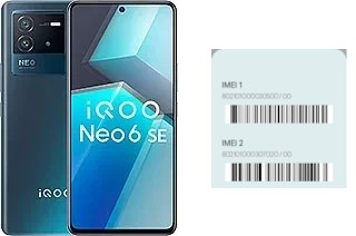 Cómo ver el código IMEI en iQOO Neo6 SE
