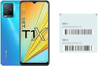 Cómo ver el código IMEI en T1x (India)