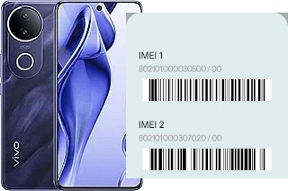 Cómo ver el código IMEI en V50e