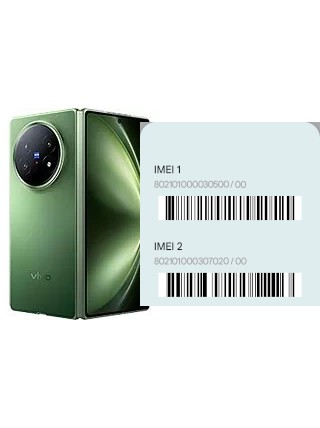Cómo ver el código IMEI en X Fold5