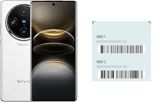 Cómo ver el código IMEI en X100s Pro