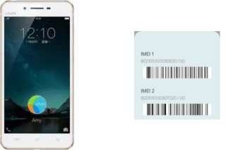 Cómo ver el código IMEI en Vivo X6A