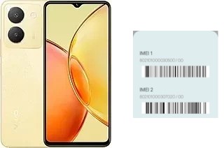 Cómo ver el código IMEI en Y36 (India)