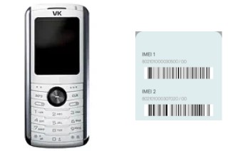 Cómo ver el código IMEI en VK2030