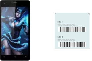 Cómo ver el código IMEI en VK6735X