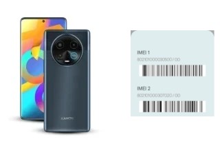 Cómo ver el código IMEI en XANON X90