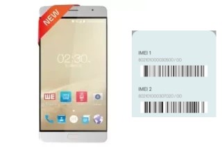 Cómo ver el código IMEI en WE S1