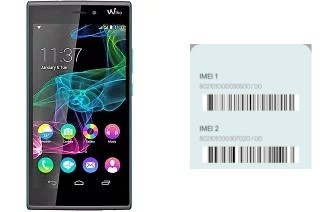 Cómo ver el código IMEI en Ridge 4G