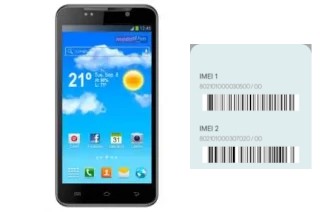 Cómo ver el código IMEI en Zielo Q20